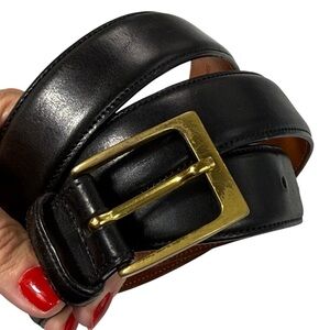 Trafalgar cortina leather belt size 38